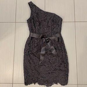 Adrianna Papell Evening One-Shoulder Cocktail Dress